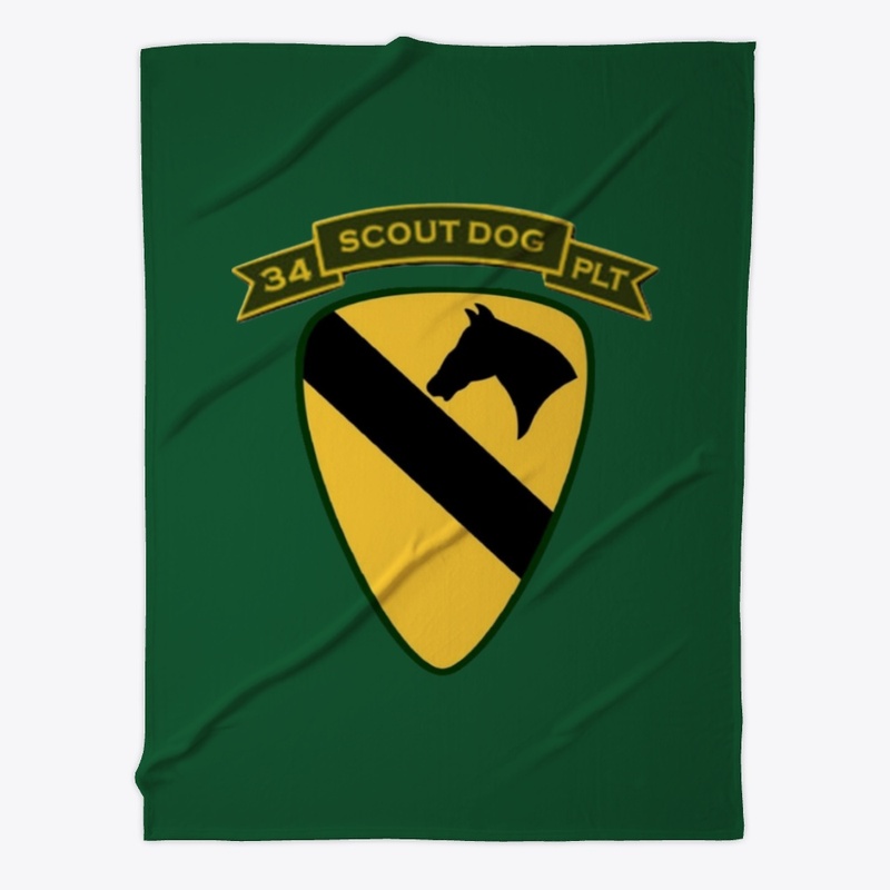 1st. Cav 34th Scout Dog Platoon Vietnam