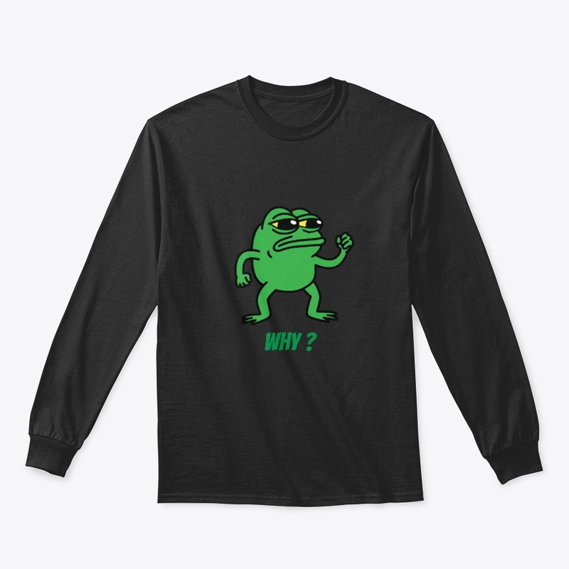 Green Frog Why Pose