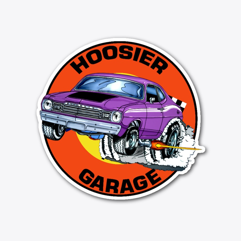 73-74 Plymouth Duster Die-Cut Decal