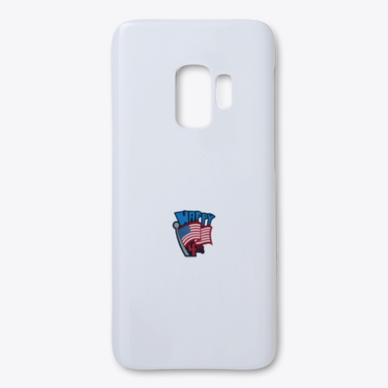 Happy 4th with flag