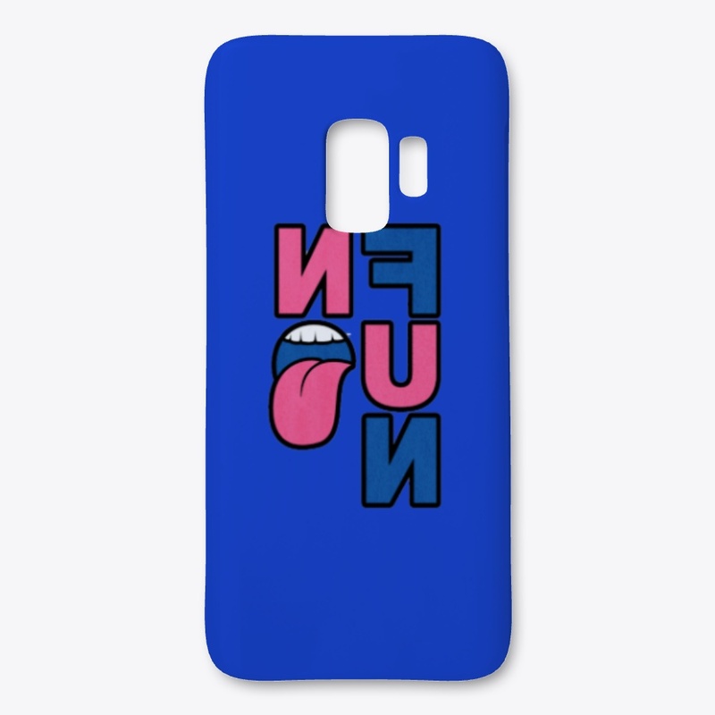 NO FUN Pinky Blue LOGO