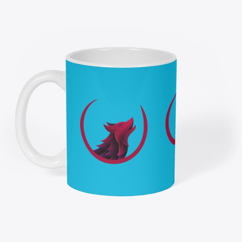 cool wolf mug