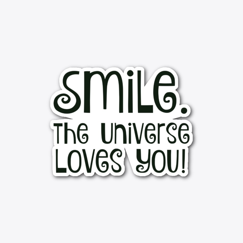 Smile Universe Loves You Sticker Decal