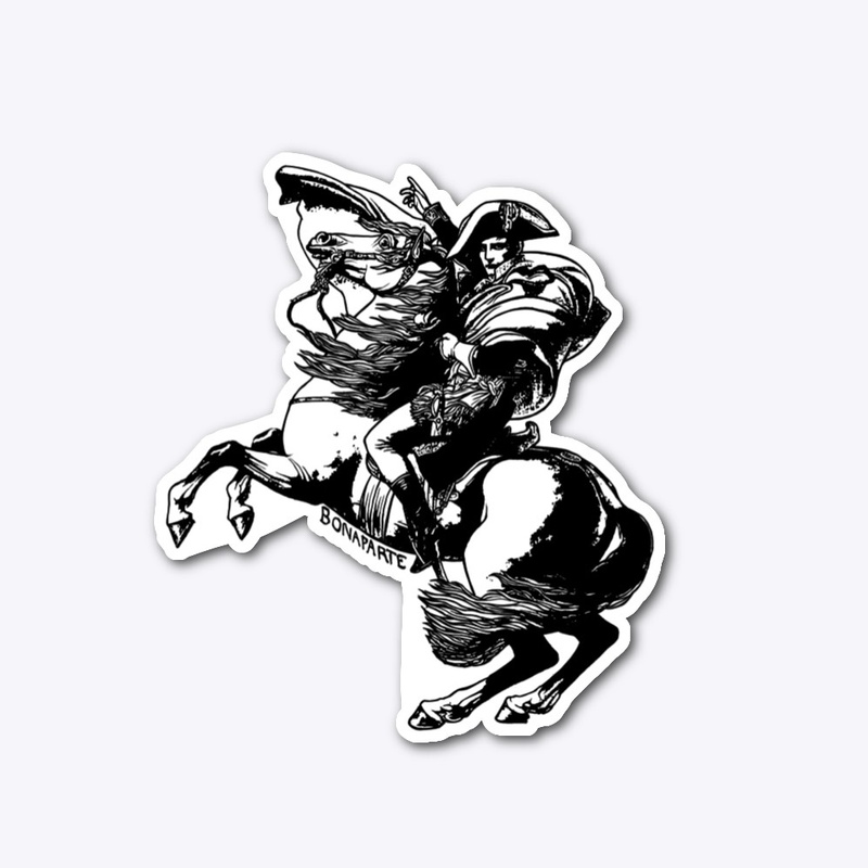 Napoleon Die Cut Sticker