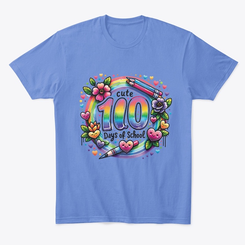 Celebrate 100 Days of School  Rainbow