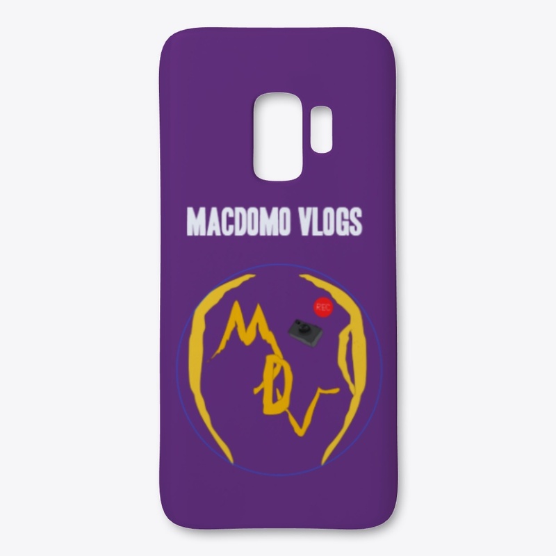 MacDomo Vlogs "Classic Logo" Phone Case