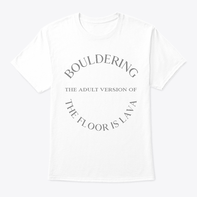 Bouldering the floor is lava design