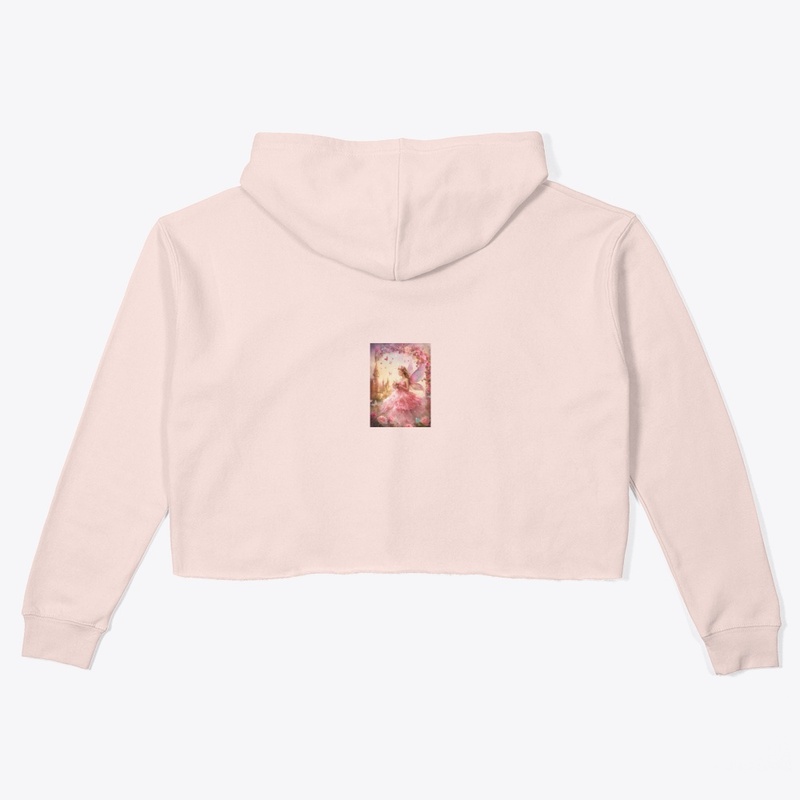 Designer crop hoodie