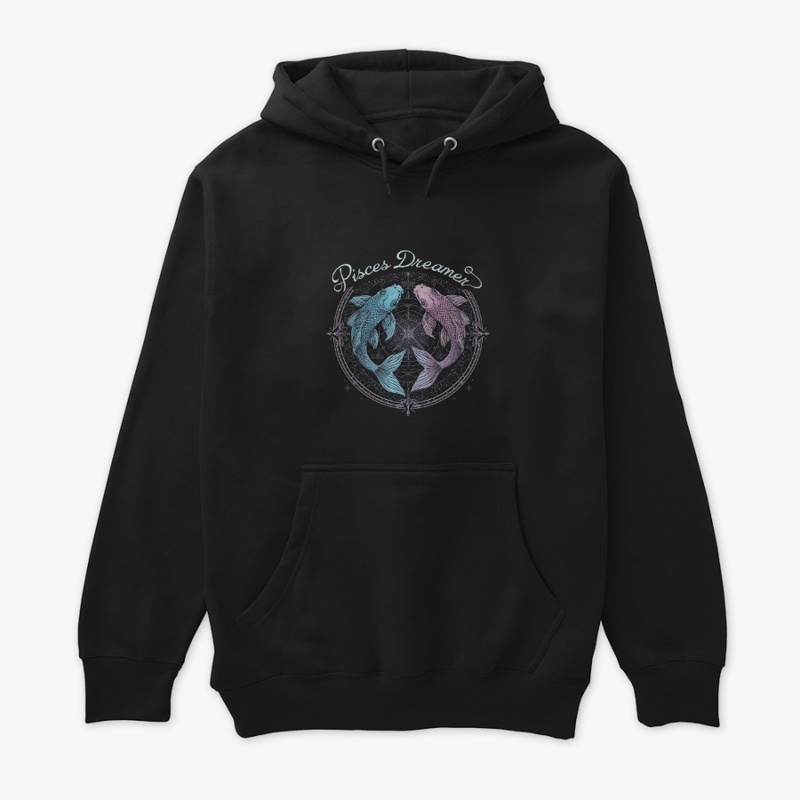 Pisces Dreamer Zodiac design
