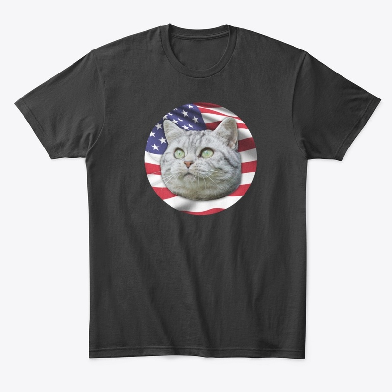 Patriotic Cat Logo
