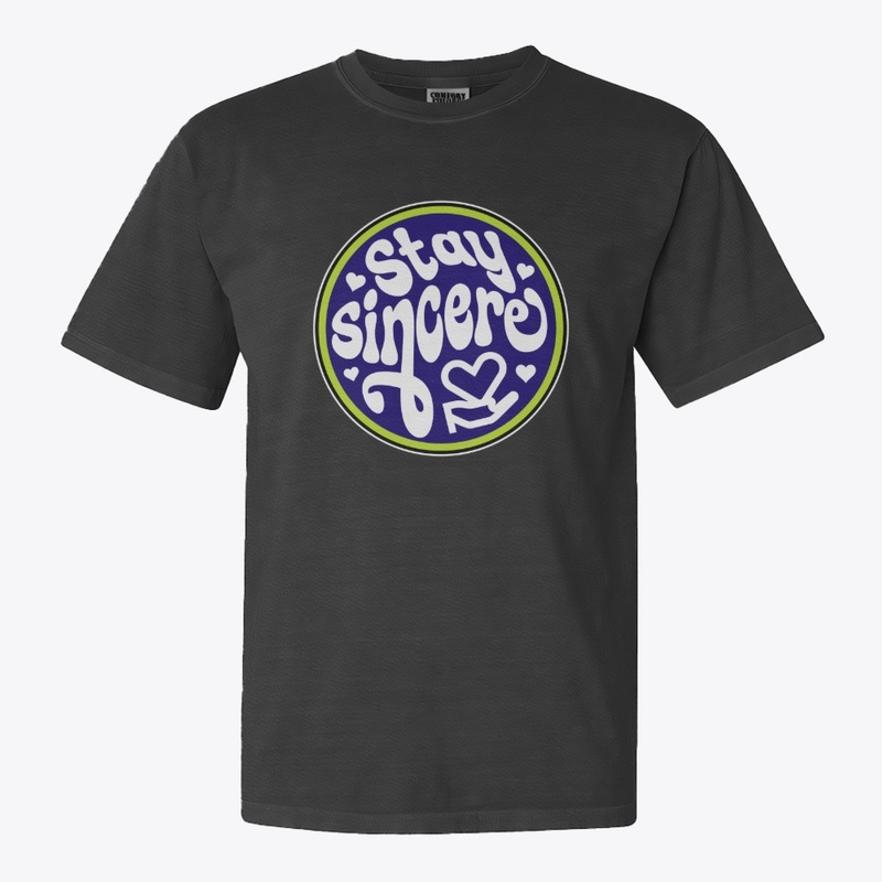 Stay Sincere Typography Quotes Lettering