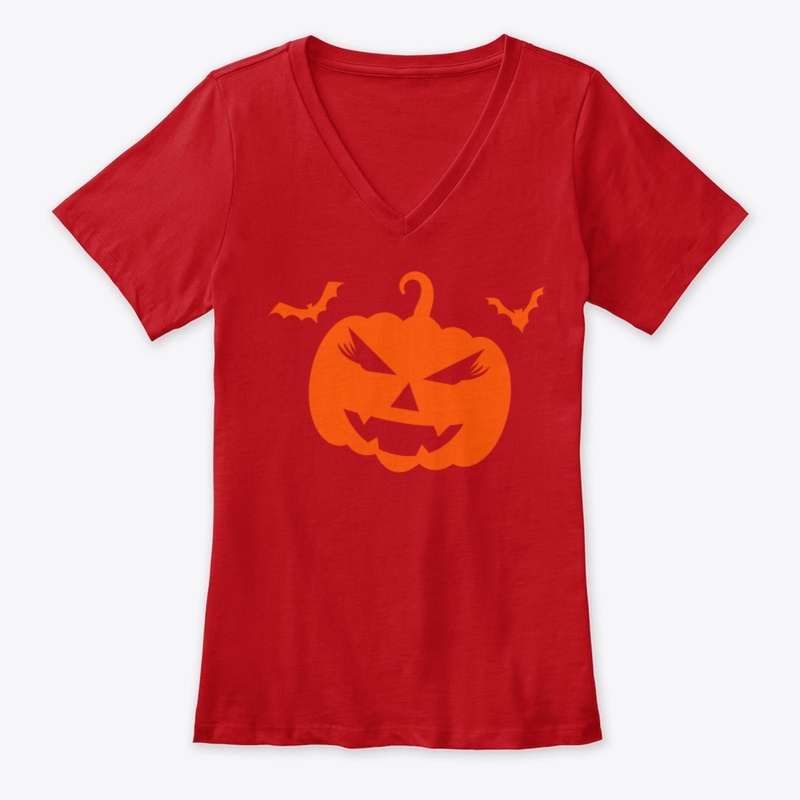 Halloween Pumkin Design for Girls