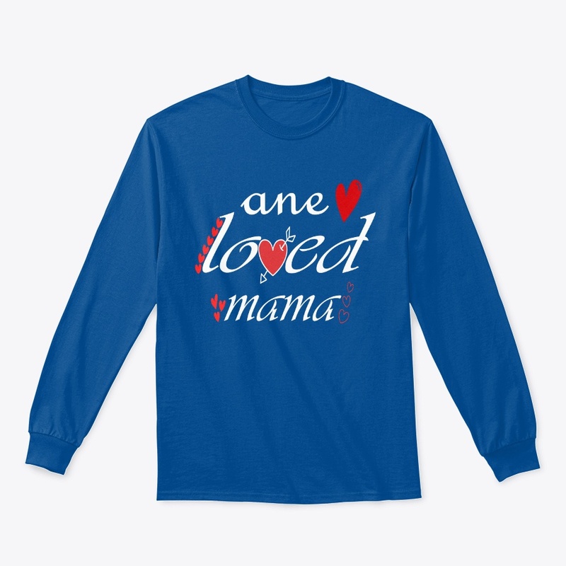 t-shirt ane loved mama valentines shirt