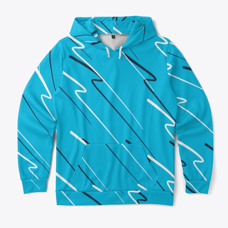 Wavey lines contrast design 