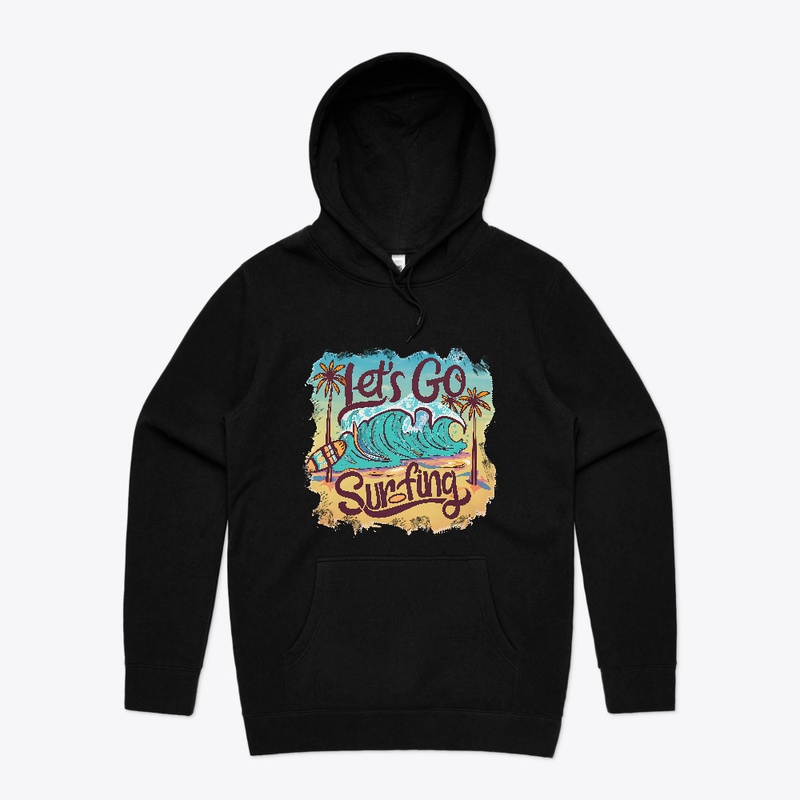 Let's go surfing T-shirt