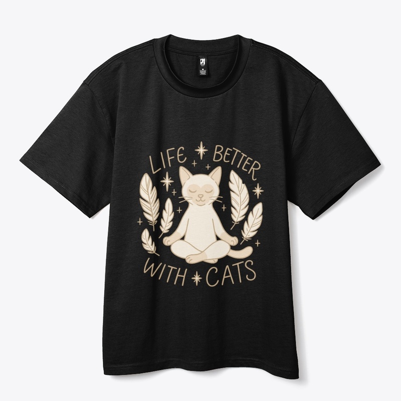 Life Is Better With Cats Nature Frame 