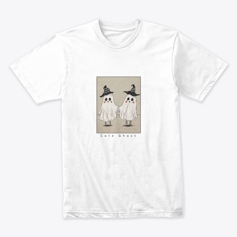 Cute Ghost Design T-shirt & Hoodi