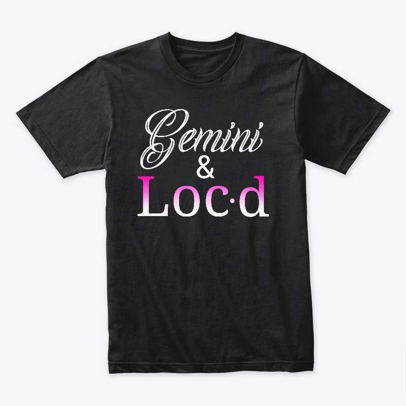 Gemini & loc'd zodiac tee shirt