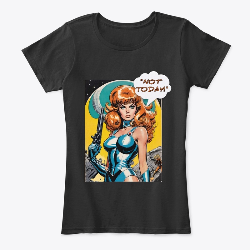 Classic Funny Sex Kitten Comic Book Art 