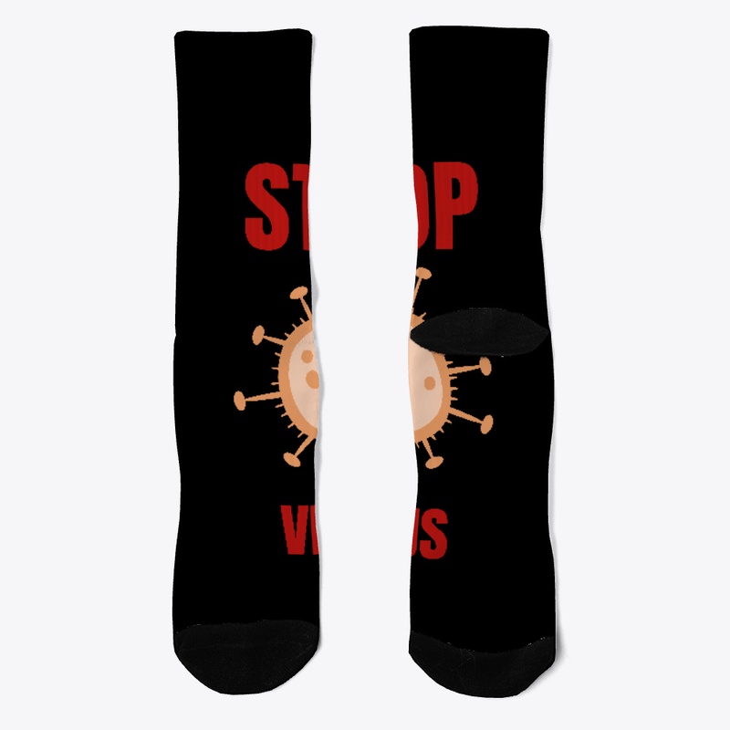 STOP CORVID 19 VIRUS T SHIRT