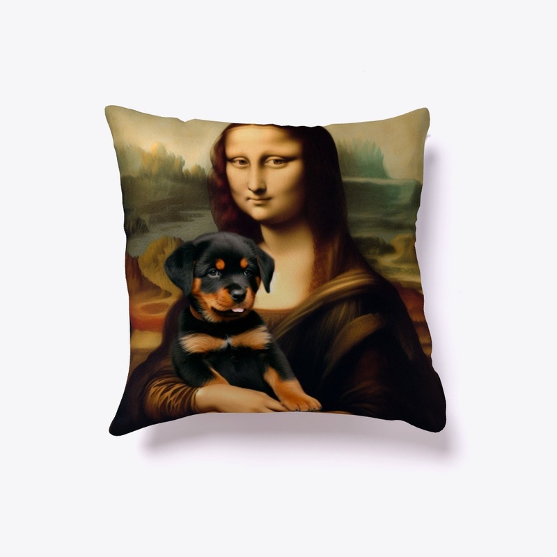 Rottweiler Puppy & Monalisa