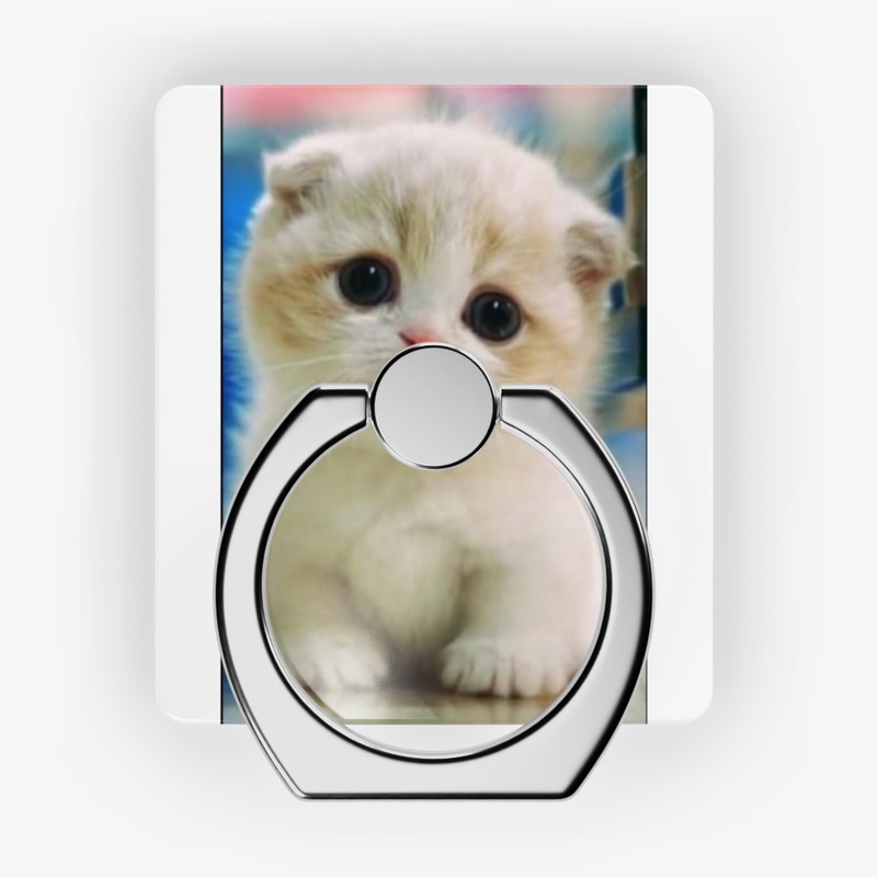 Cute cat design apparel