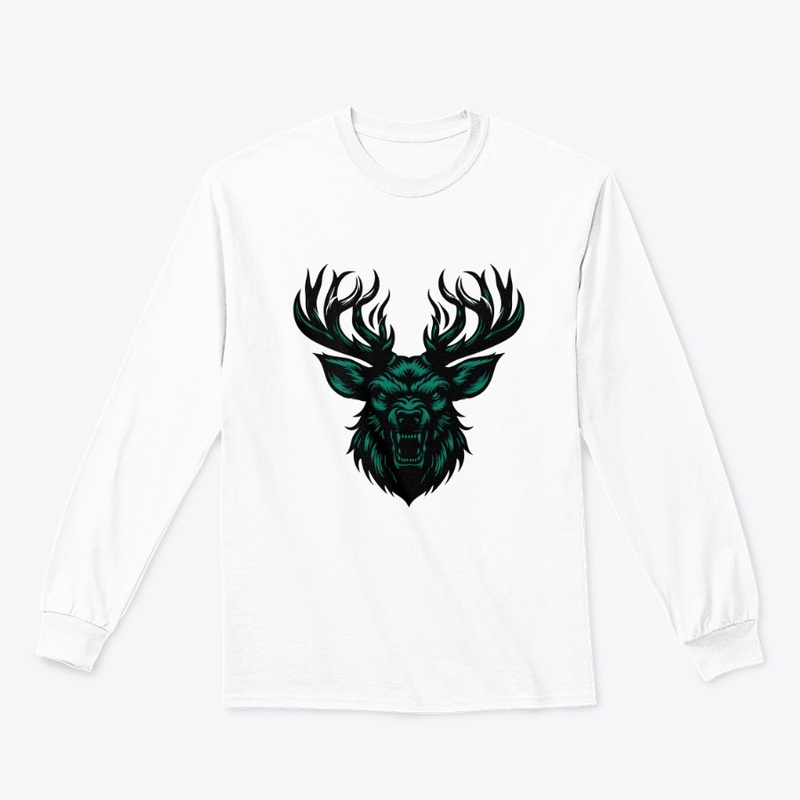Majestic Deer Head Artwork