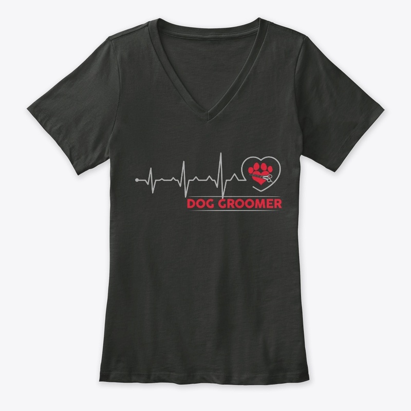 Heartbeat Dog Groomer Shirt