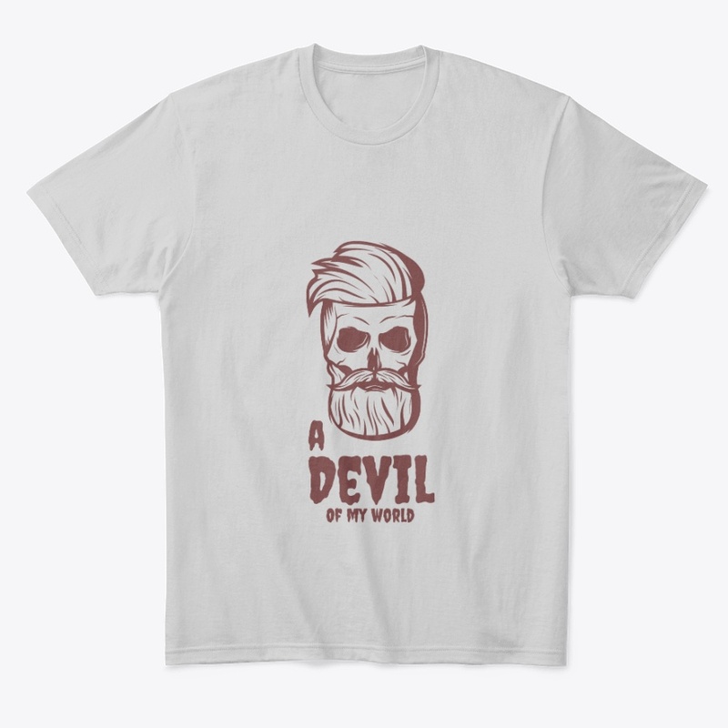 Devil text Comfort tee 