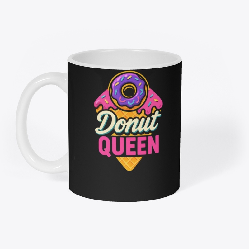 Donut Queen Ice Cream Waffle Fun