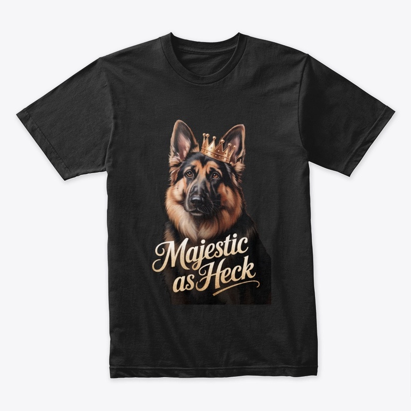  Royal German Shepherd Crown Shirt
