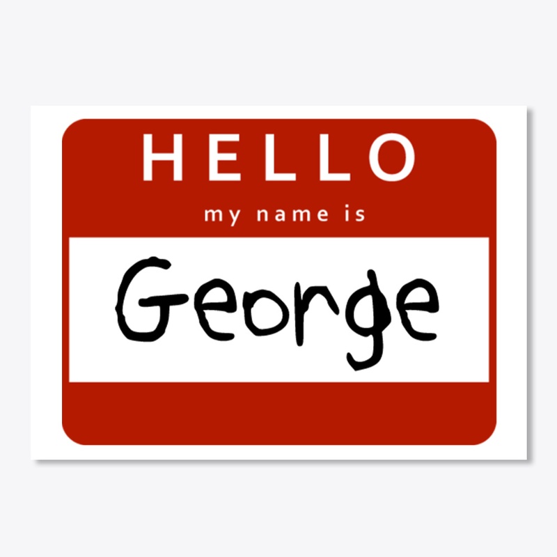 Hello my name is... - Sticker