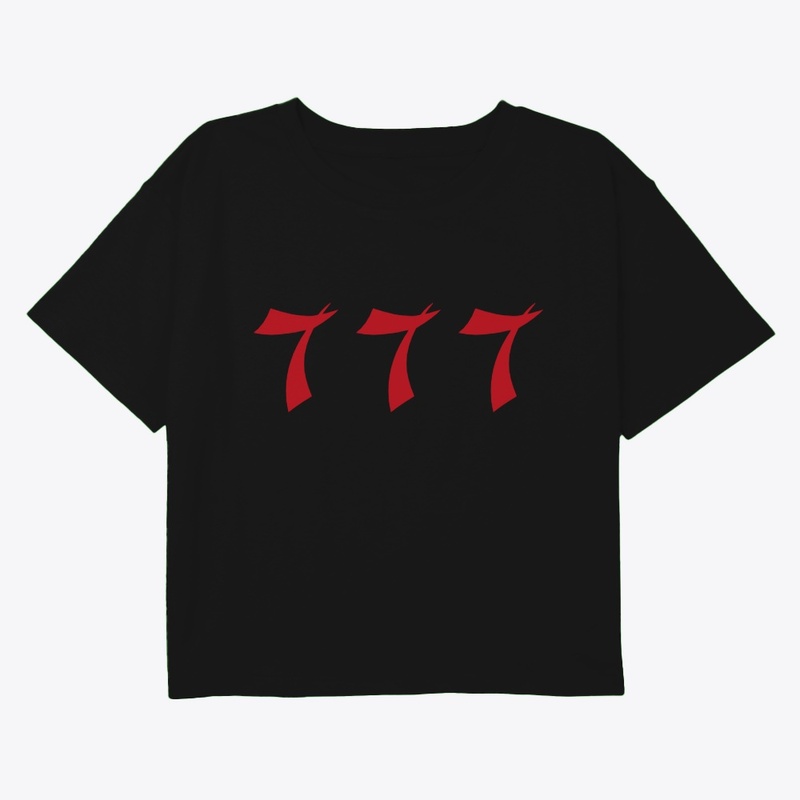 Triple Seven Only Women's Crop Tee