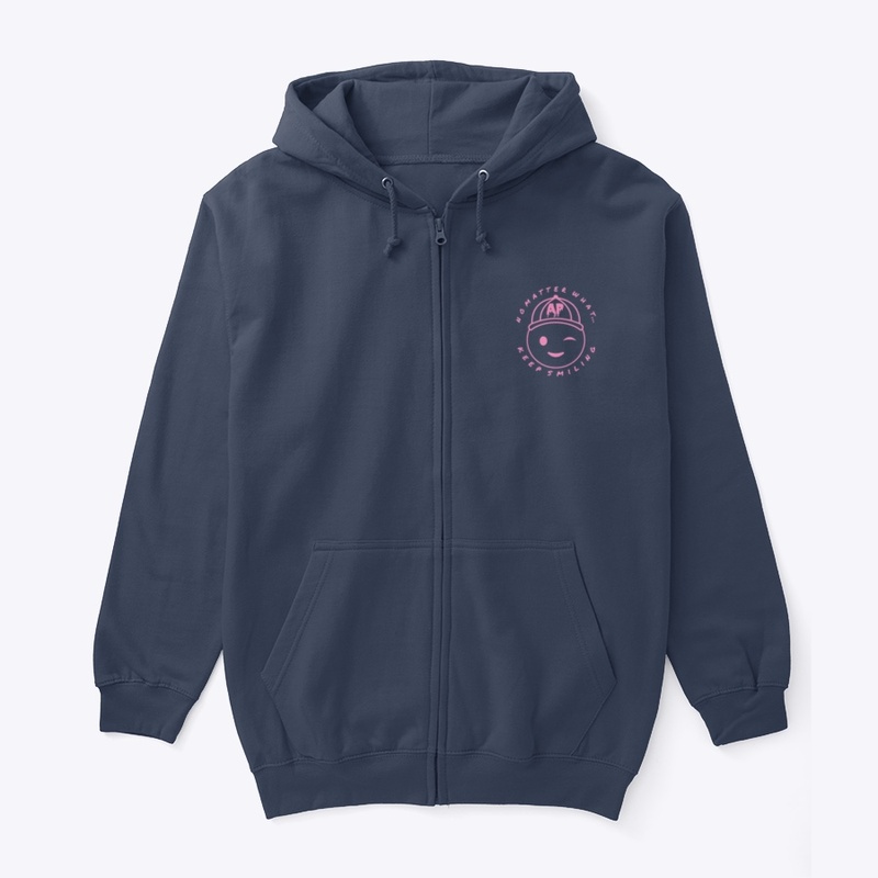 No Matter What…Keep Smiling (Pink) Emoji