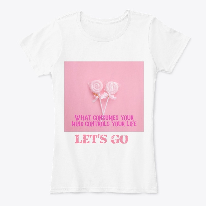 wight and pink tee for girls 
