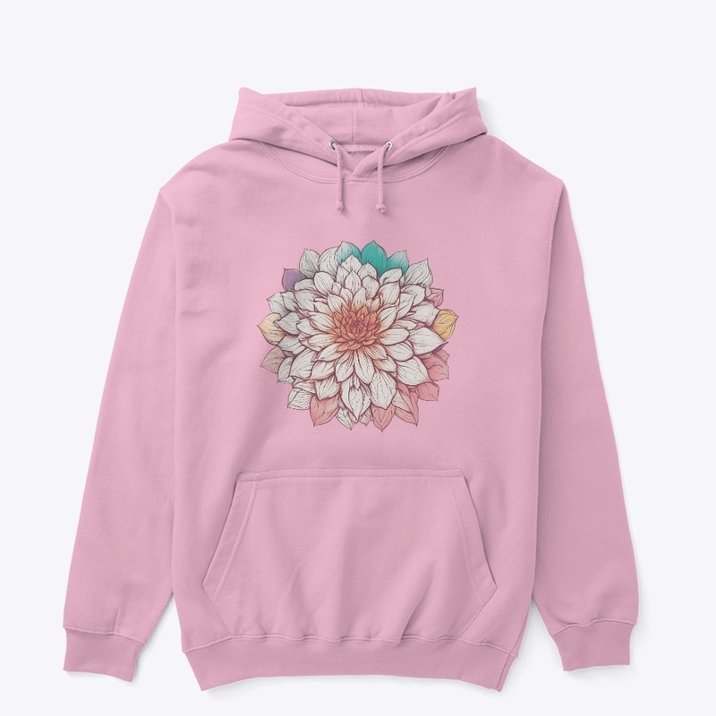Colorful Dahlia Bloom Flower