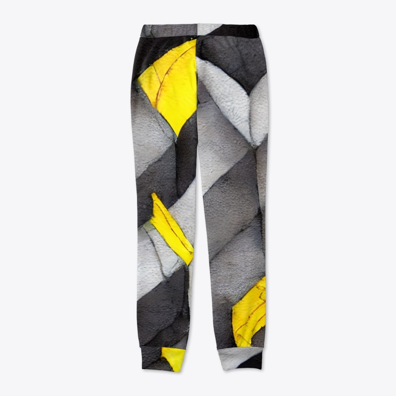 Yellow and 3 Shades of Gray 