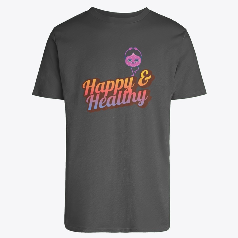 Healthy and Happy – Wellness Vibes Tee