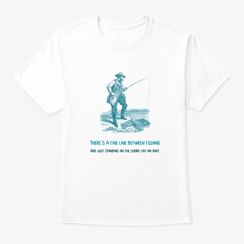 There is a fine line in fishing...