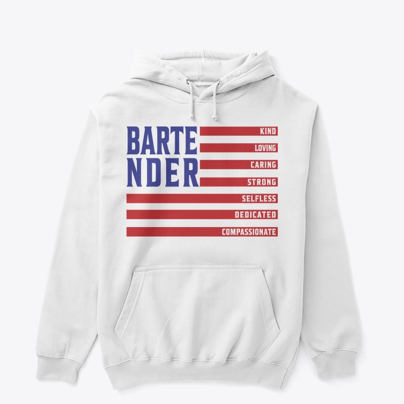 Bartender Flag Hoodie