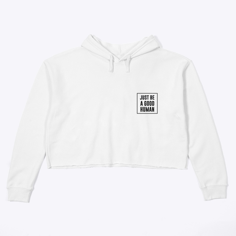 GOOD HUMAN | ZIP & CROP | BLK LOGO