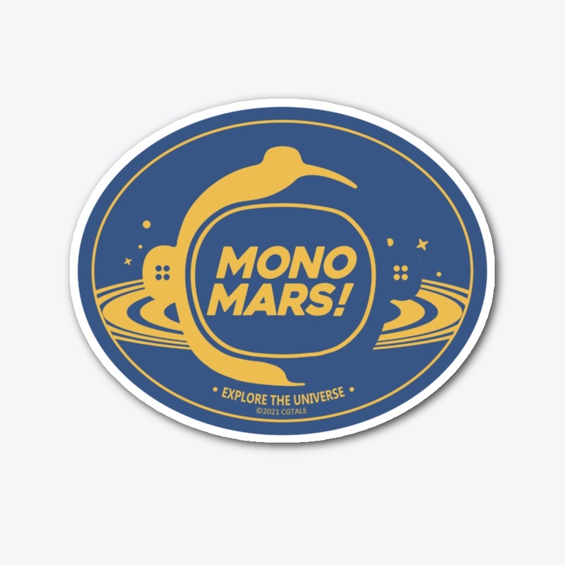 MONO MARS Sticker #2