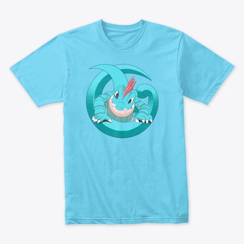 The G Tahiti Blue T-Shirt Front