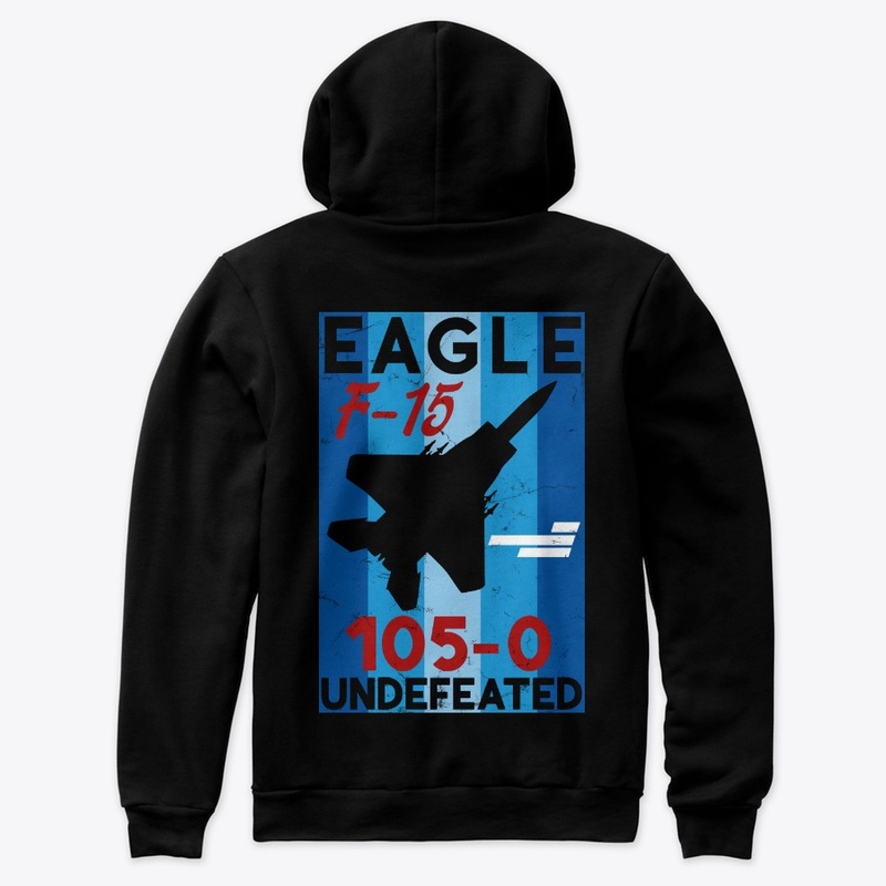 Undefeated F-15 (graphic on back)