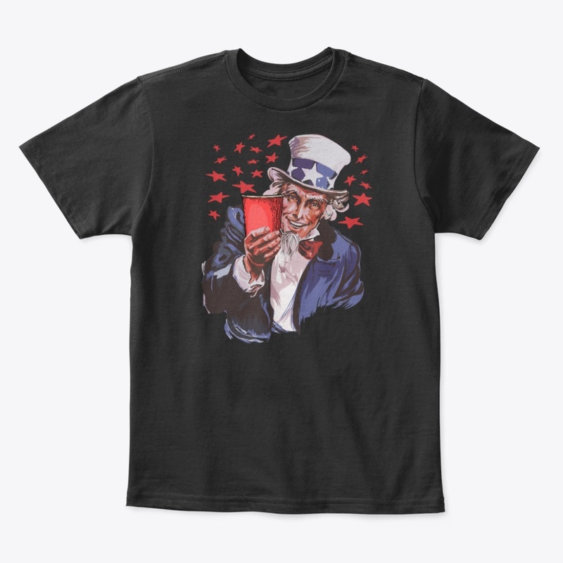Uncle Sam Solo Cup American College Part