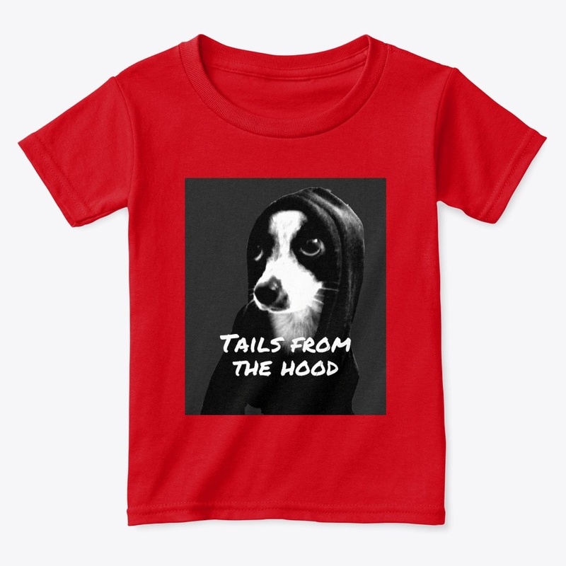 Funny tails from the hood cute dog