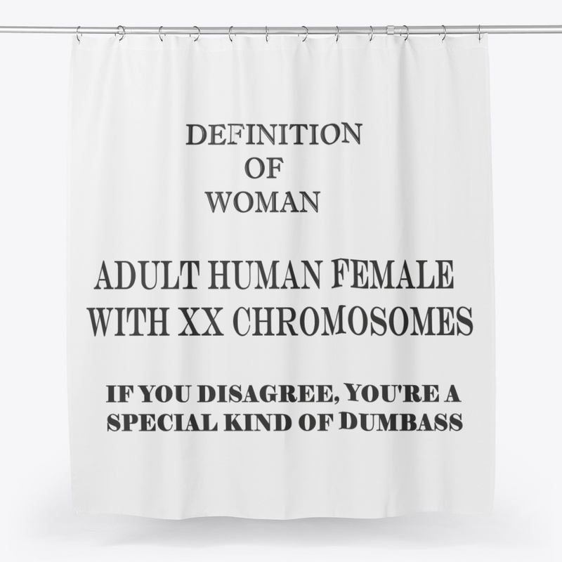 Definition of woman( white backdrop)