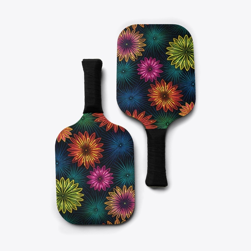 Neon Floral All-Over Print