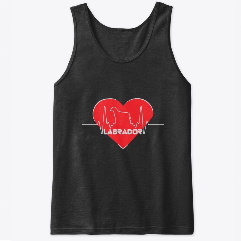 Heart Line Labrador Dog