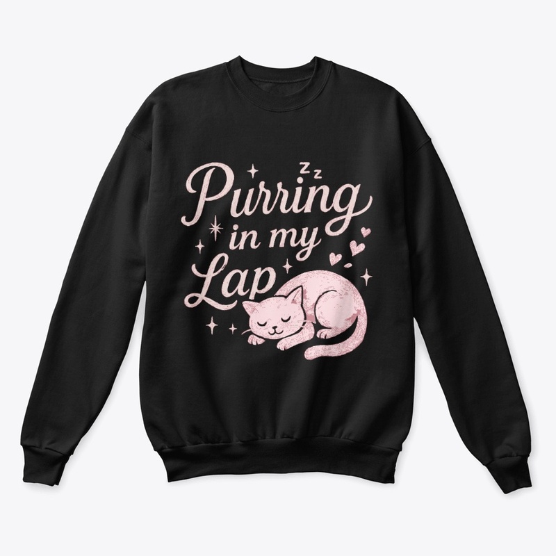 Purring in My Lap Cozy Cat Gift